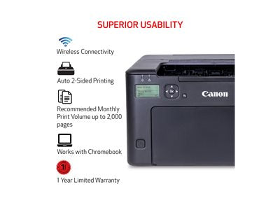 Canon - image CLASS LBP122dw Wireless Black-and-White Laser Printer