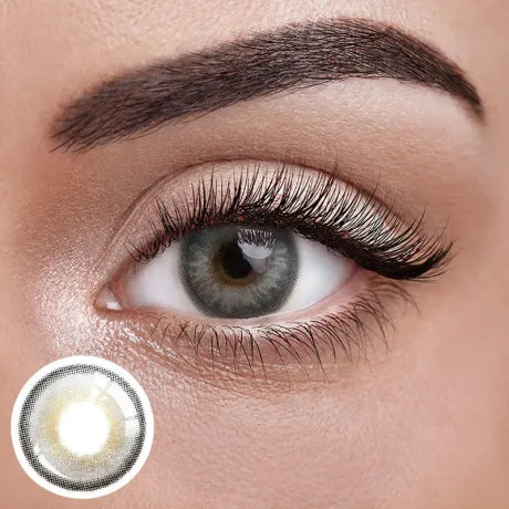Unibling Colored Contacts Bundle - Himalaya Grey / Secret Garden Brown