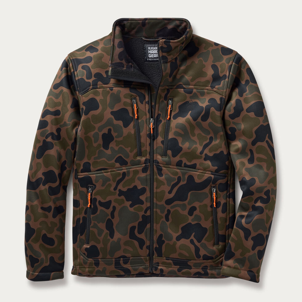 Duluth Men's AKHG Kennicott Jacket, Roasted Brown Duck Camo - Sz 2XL
