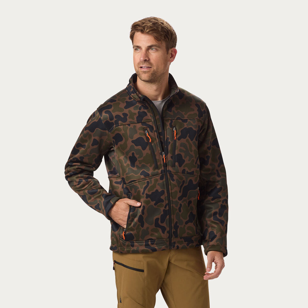 Duluth Men's AKHG Kennicott Jacket, Roasted Brown Duck Camo - Sz 2XL