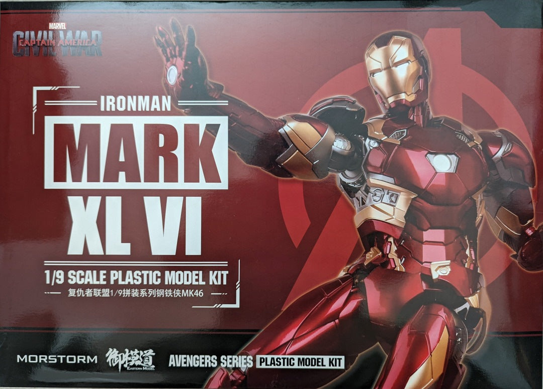 Iron Man Mark XLVI Avengers Series Morstorm | No. EM2021002 | 1:9
