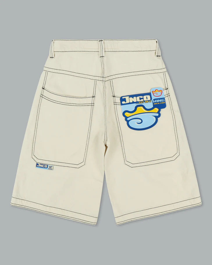 JNCO King Shorts Natural 14" Inseam Size 34