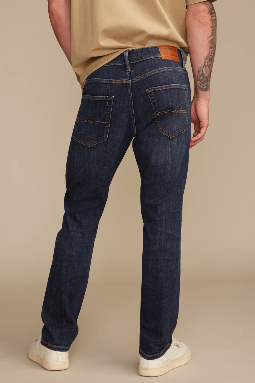 Lucky Brand Men's 410 Athletic Straight Coolmax Stretch Jean - Fayette - Size 36x30