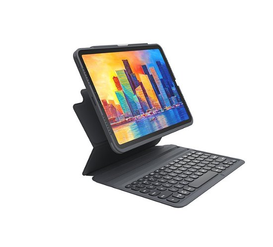 ZAGG - Pro Keys Wireless Keyboard & Detachable Case for Apple iPad Air 10.9" (2020, 2022) - Black