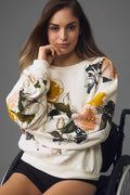 The Niki Bubble Sweatshirt by Pilcro: Leigh Viner Edition Size S