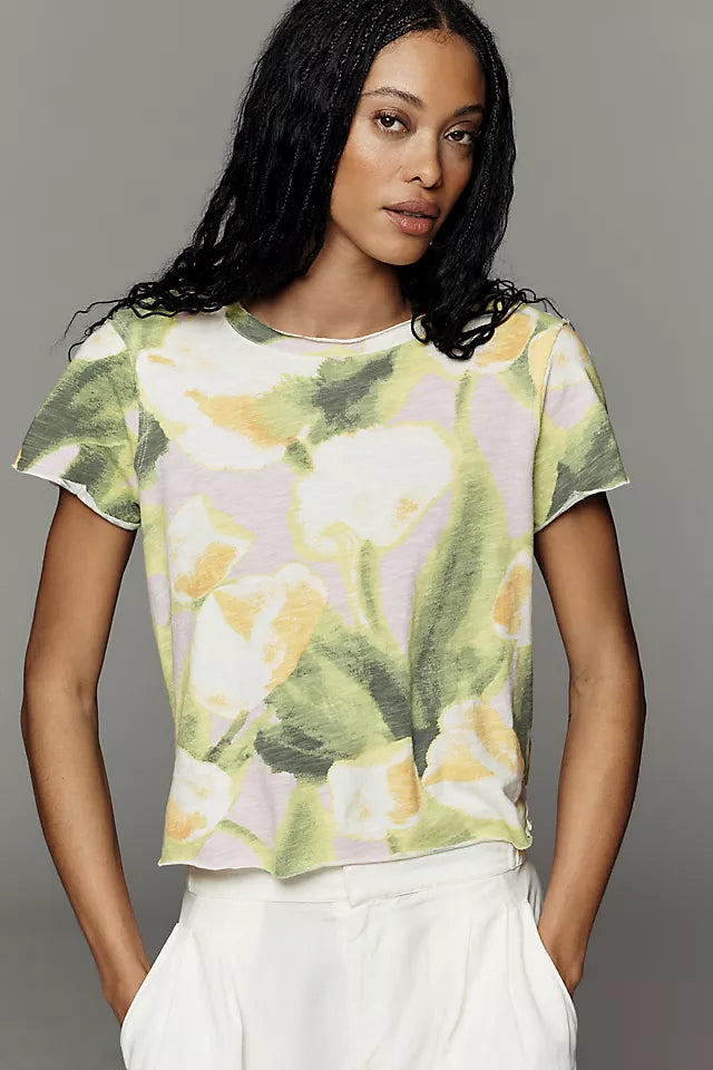 The Caitlin Boxy Tee by Maeve - Rose - XS