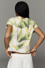 The Caitlin Boxy Tee by Maeve - Rose - XS