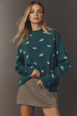 The Carys Mock-Neck Sweater by Maeve Size: S