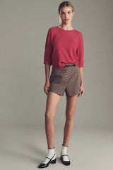 By Anthropologie Puff-Sleeve Cashmere Sweater Size: M