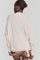 Anthropologie Maeve Cashmere Blend Cowl-Neck Sweater Size: M