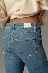 PAIGE Anessa High-Rise Straight-Leg Jeans Size: 26 Petite