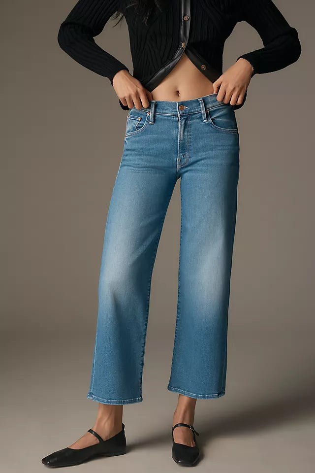 MOTHER The Rambler Mid-Rise Straight Jeans Size 27 P