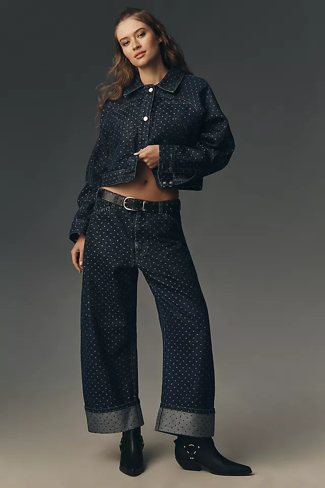 The Kayden Carpenter High Rise Barrel Jeans by Pilcro Size 29