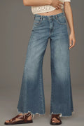 The Adi Regenerative Cotton Mid-Rise Flare Jeans by Pilcro Size: 32