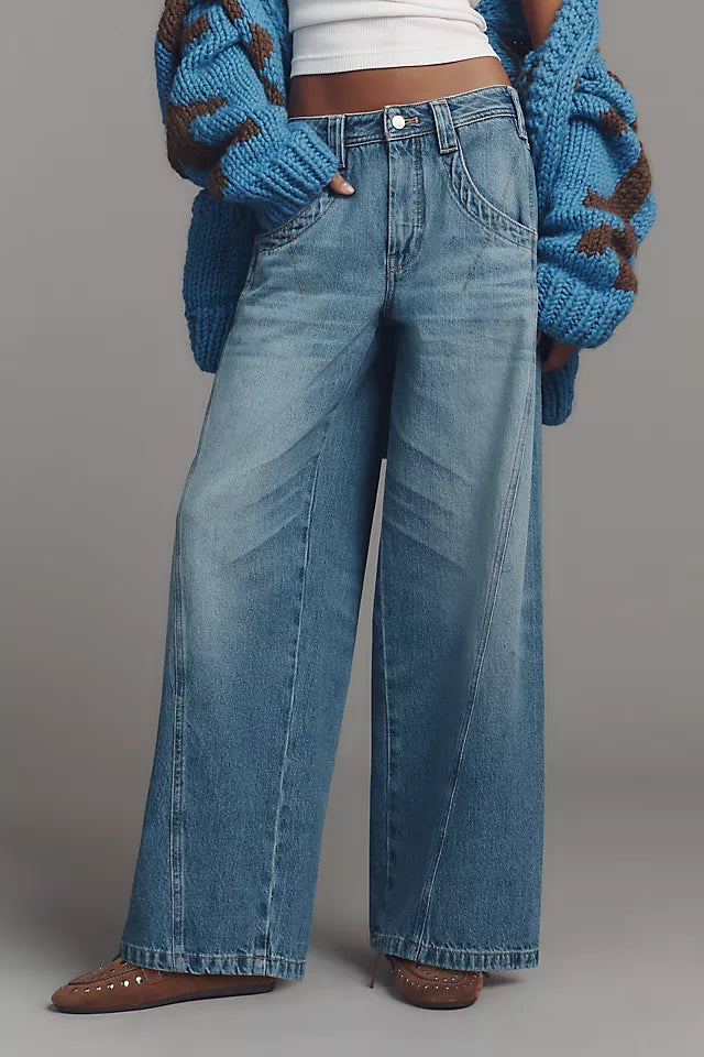 Pilcro High-Rise Tapered Jeans Size 29