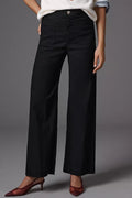 The Colette Full-Length Wide-Leg Pants by Maeve Size 29 Petite