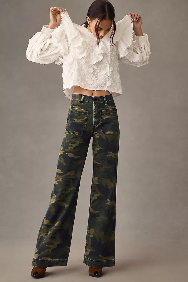 ASKK NY Sailor Camo Pants Size 26