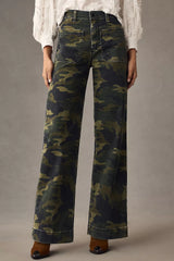 Anthropologie ASKK NY Sailor Camo Pants Size: 26