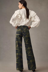 Anthropologie ASKK NY Sailor Camo Pants Size: 26