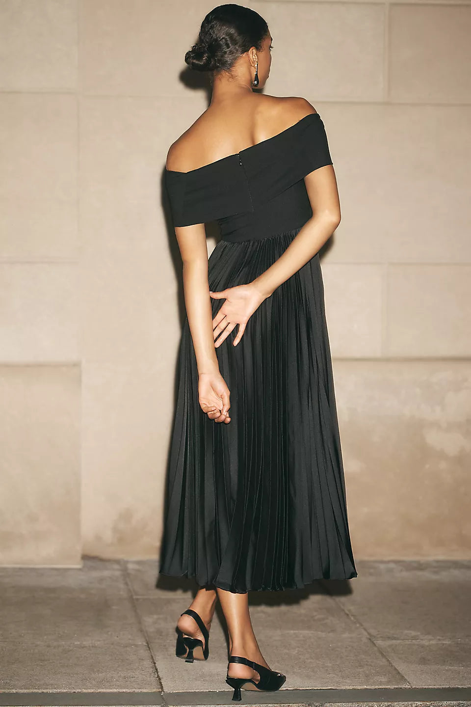 hutch off-the-shoulder twofer midi dress stockton Maxi dresses An off Hutch Off-The-Shoulder Midi Dress -