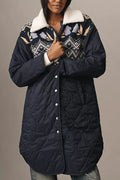 Anthropologie Fairisle Mix Liner Jacket Size XS