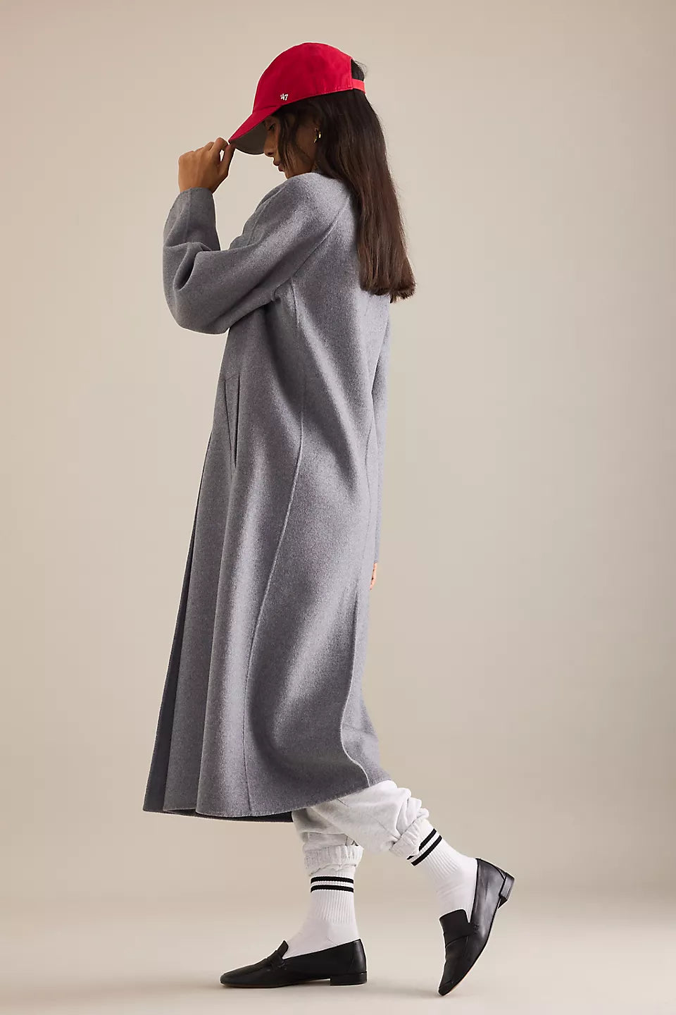 By Anthropologie Double-Faced Wool Blend Coat Size: 6