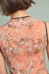 We Are Kindred Sabine Bias Midi Dress - Pink/Rose - Size: US 2