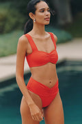 LSPACE Marlee Bikini Top Size L