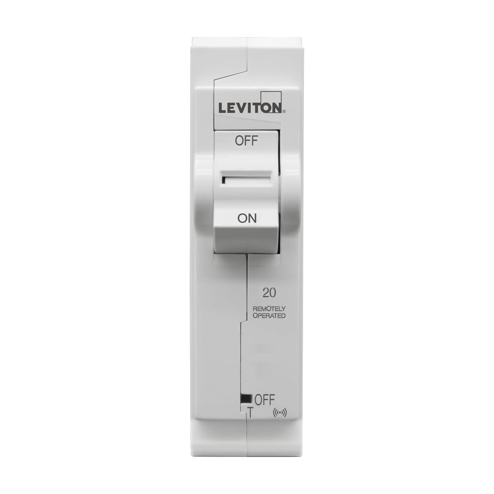 Leviton LB120-ST 2nd Gen Smart Circuit Breaker with Remote Control - White