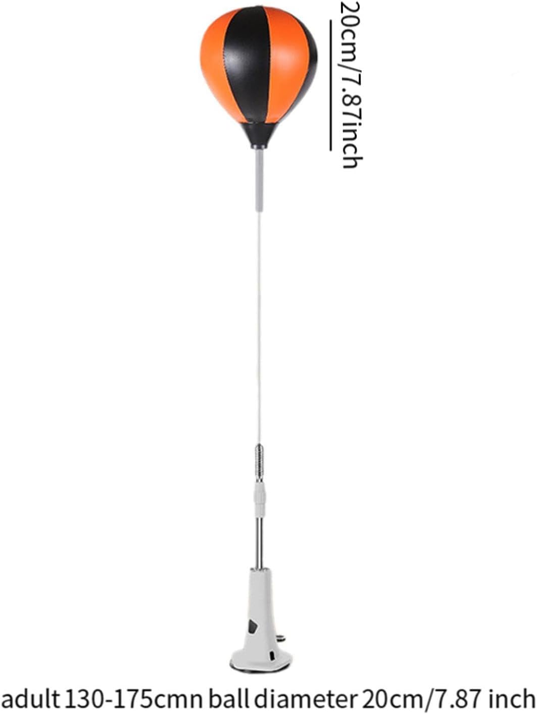 Adjustable Speed Bag with Suction Cup Stand