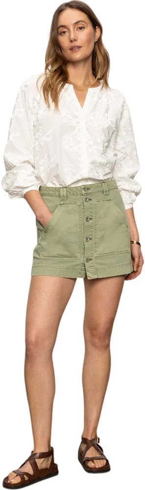 Sanctuary - Sunday Bouquet Women's Blouse - White - Large
