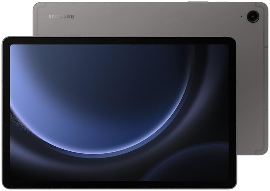 Samsung Galaxy Tab S9 FE 10.9” 128GB WiFi Android Tablet, Large Display, Long Battery Life, Powerful Processor, 8MP Camera, Lightweight Durable Design, Expandable Storage, Gray