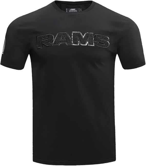 Pro Standard Mens NFL Los Angeles Rams Classic 3Bk Short Sleeve Tee - XL