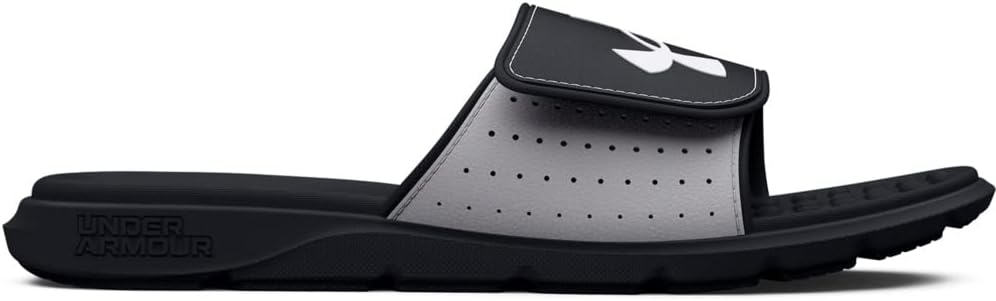 UNDER ARMOUR Men's Ignite Pro Slide in Black/White - 7