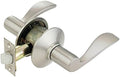 Schlage Accent Satin Nickel Steel Passage Lockset ANSI Grade 2 1-3/4 in.