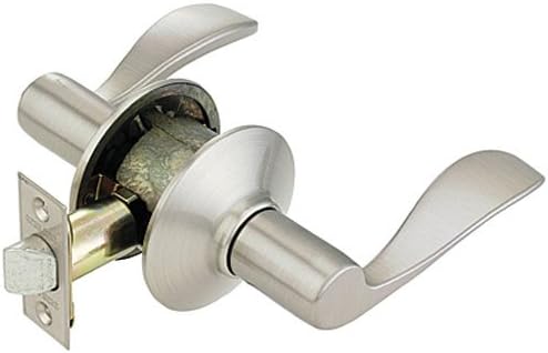 Schlage Accent Satin Nickel Steel Passage Lockset ANSI Grade 2 1-3/4 in.