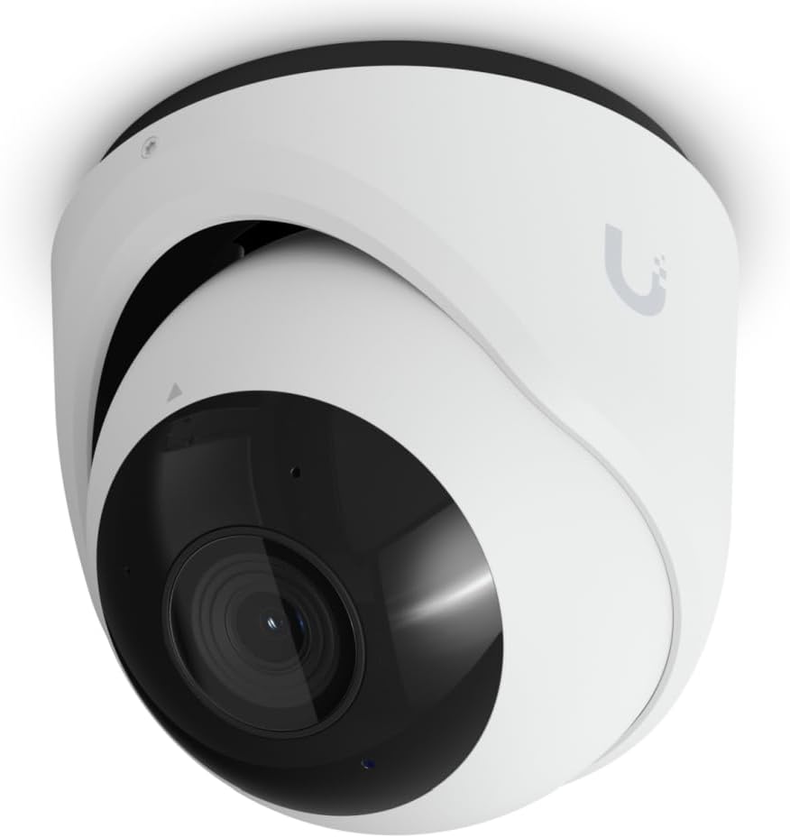 Ubiquiti UniFi G6 8 Megapixel 4K Network Camera - Color - Turret - White