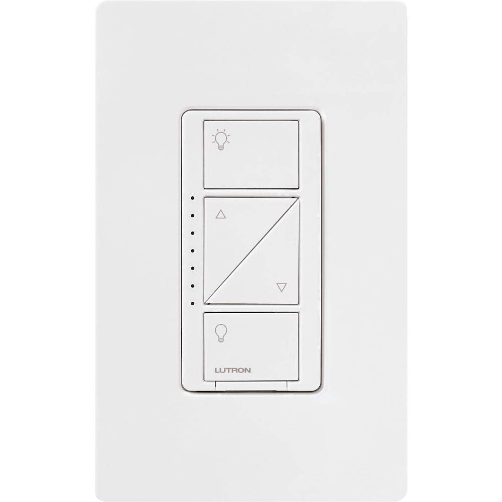 Lutron Caseta Smart Dimmer Switch (Smart Hub Required), No Neutral Required - (PD-6WCL-WH) - 4-Pack
