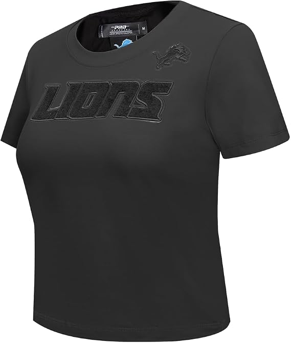 DEROIT LIONS Womens NFL Classic Short Sleeve Slim Tee   MED