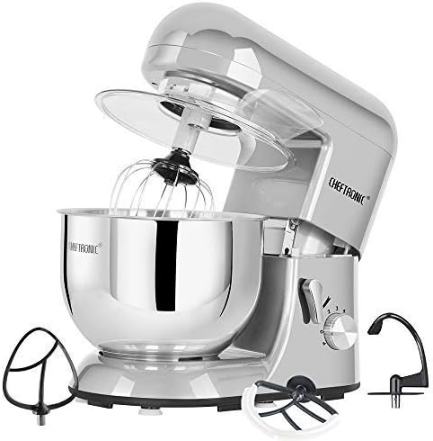 Cheftronic Stand Mixer Tilt-head Silver