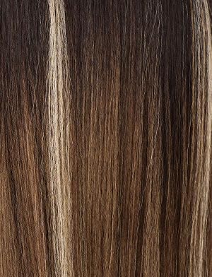 Sensationnel Curls Kinksandco Kinkyedges Wig - Kinky Body Wave 14 Inch 13X6 Lace Frontal Natural Kinkytexture Edged Hairline for Natural 3C to 4C Hair Textures (BALAYAGEMOCHA)