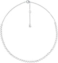 Michael Kors - Kors Brilliance Premium Sterling Silver Necklace for Women MKC1612AN040