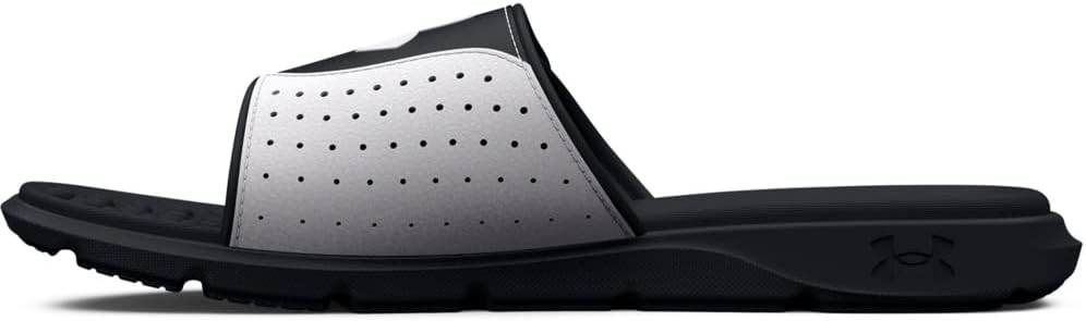 UNDER ARMOUR Men's Ignite Pro Slide in Black/White - 7