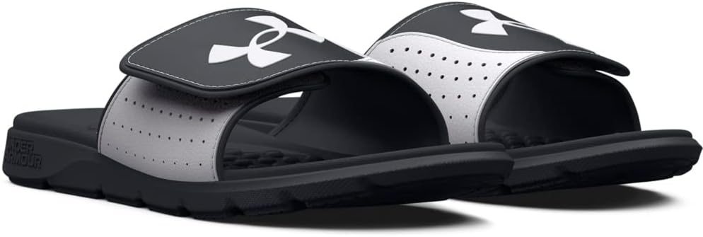 UNDER ARMOUR Men's Ignite Pro Slide in Black/White - 7
