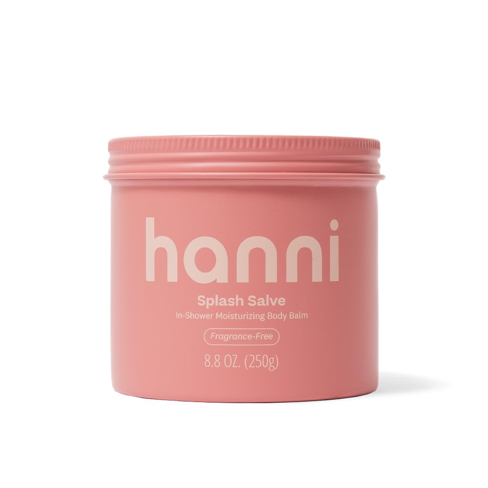 HANNI Splash Salve In-Shower Moisture Treatment for Dry Skin, Hydrating Body Moisturizer