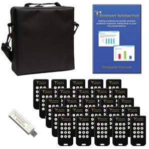 Keypoint Interactive Audience Response System with 25 Keypads