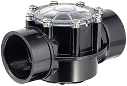Hayward PSCV2S2DGR PVC Check Valve, Dark Gray