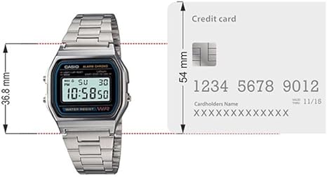 Casio A158WA Series | Unisex Digital Watch (NEW, OPEN BOX)