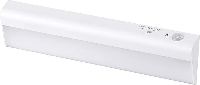BLACK+DECKER Battery Operated Under Cabinet Lighting, Motion Sensor On/Off, Warm White LED, Stick-On Install for Kitchen & Closets - 1 Bar