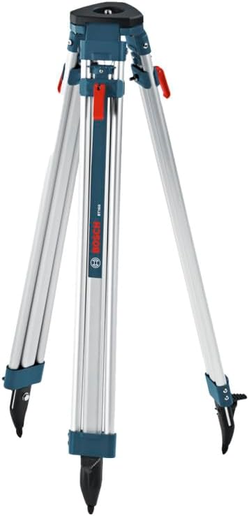 BOSCH BT160 - Aluminum Contractor's Tripod - 38 to 63 in. - 5/8-11 Thread